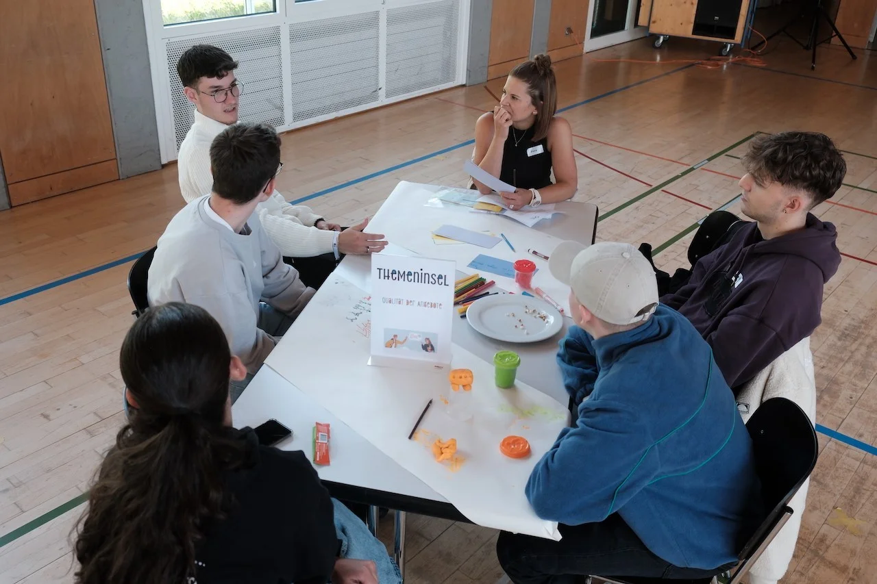 gemeinsames Projekt von Kindern